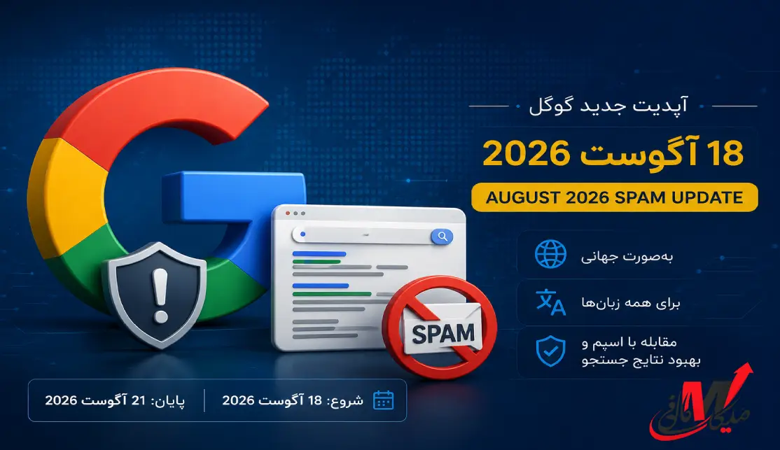 آپدیت جدید گوگل در 18 آگوست 2026 (August 2026 Spam Update)